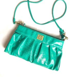 Anne Klein Turquoise Green medium Crossbody